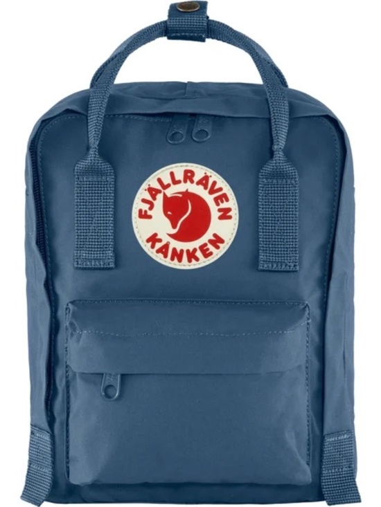 Fjallraven Kanken Mini Backpack Bag Royal Blue main image 4